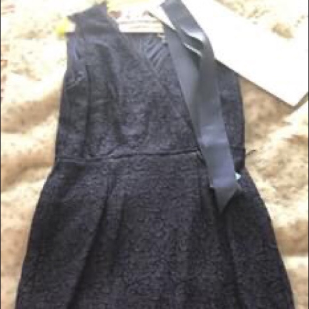Adrianna Papell Navy Dress Size 6